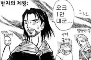삼국지와 반지의 제왕 클라스 차이