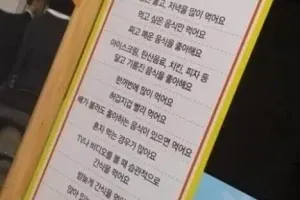 뚱보들의 식생활 습관