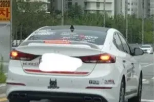 이런 운전자 정상인가요?