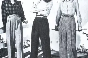 다시 유행한다는 1940년대 여성 패션