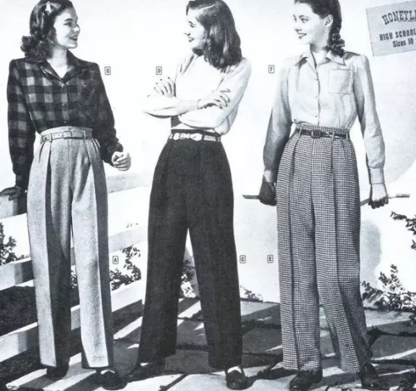 다시 유행한다는 1940년대 여성 패션