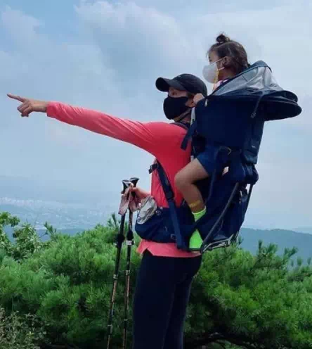 이시영의 놀라운 등산 여정