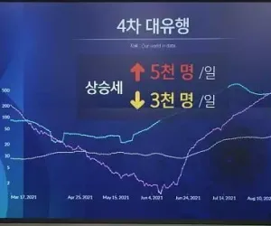 코로나 최대 확진자 3~5천명 예상되는 시나리오