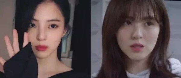 셀카 vs 방송이 다른 한소희